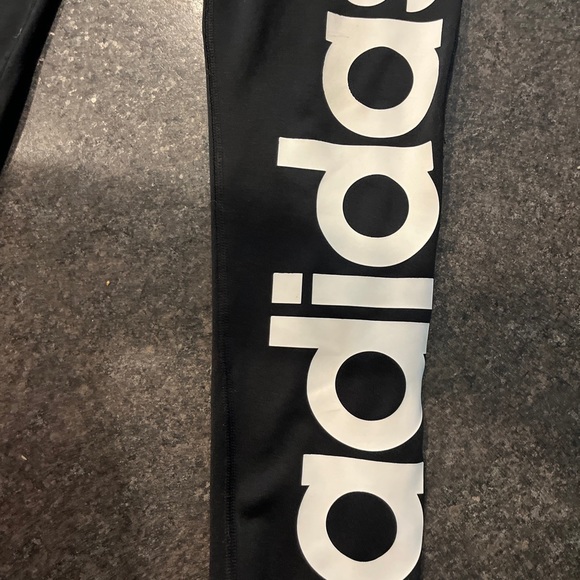 Adidas size s bold logo leggings high rise - Picture 2 of 4